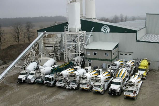 Redi-Mix Fleet of Trucks